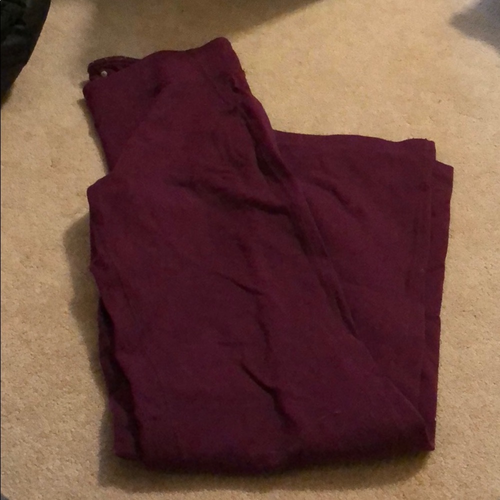 Athleta yoga pants in plum